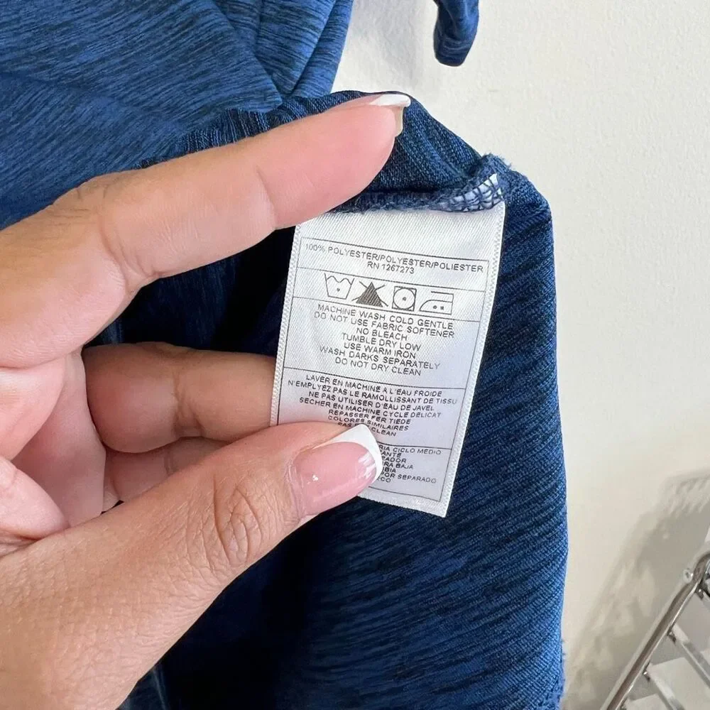 AT&T Blue Short Sleeve Polo Large Men Paragon Brand - Picture 3 of 5